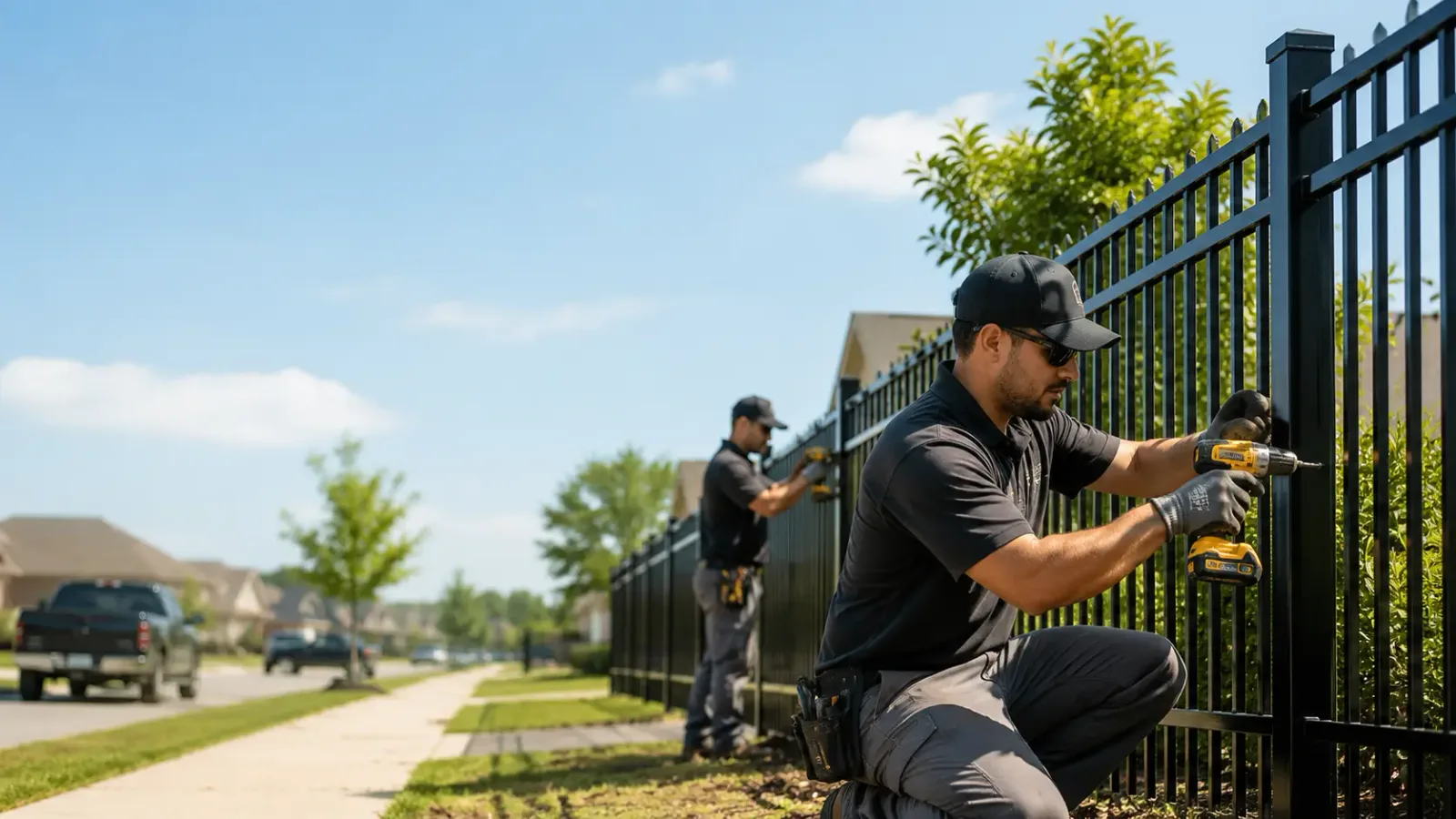 Metal Fence Installation in Wales, ND